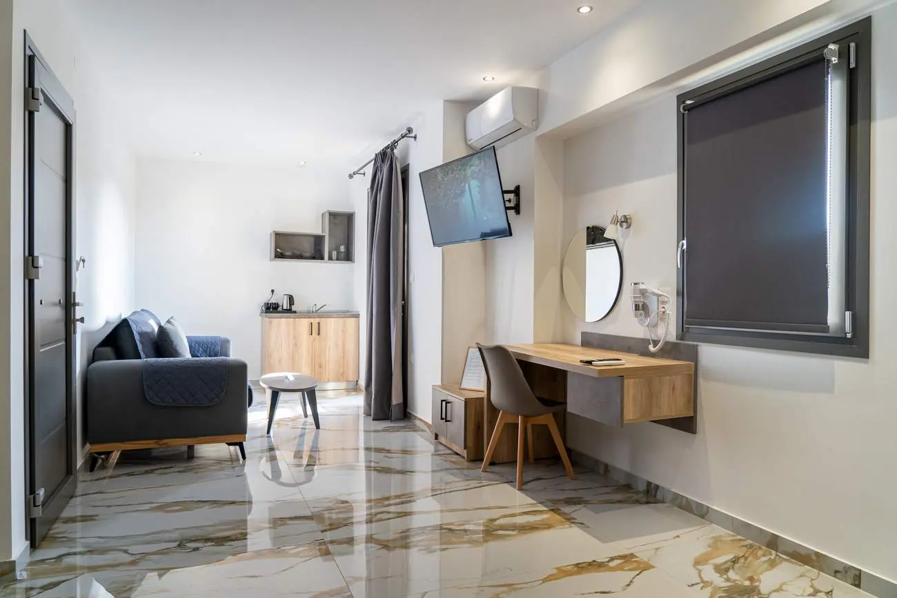 Large first-floor suites · Cabana Skiathos